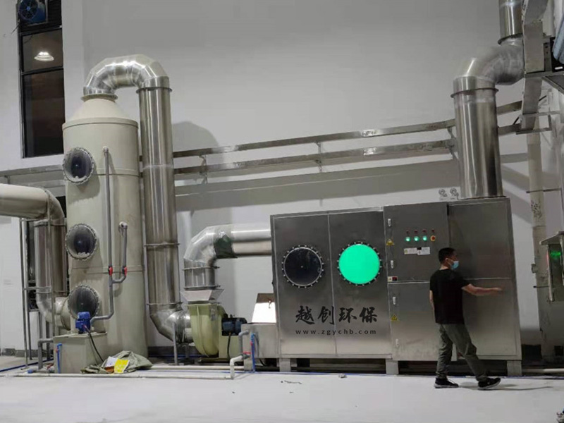广州洛溪泵站除臭安装工程