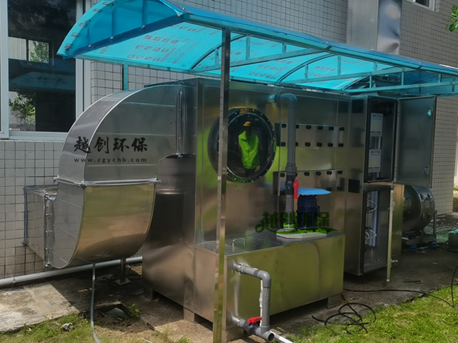 中堂斗朗三涌泵站除臭安装工程