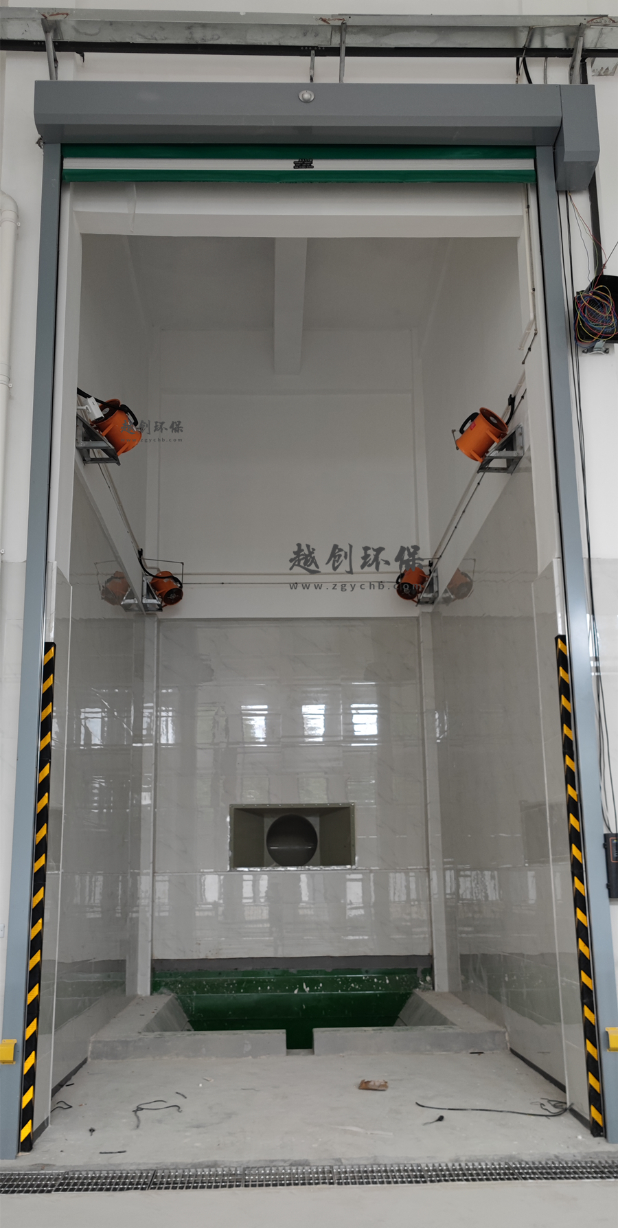 垃圾卸料口降尘喷雾系统